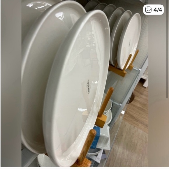 Mikasa Samantha White Dinner Plates - set of 4 - Picture 4 of 4